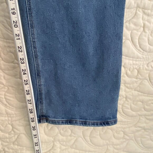 R Jeans Wide Leg Blue Jeans Size 29 Tall High Rise - Picture 9 of 10